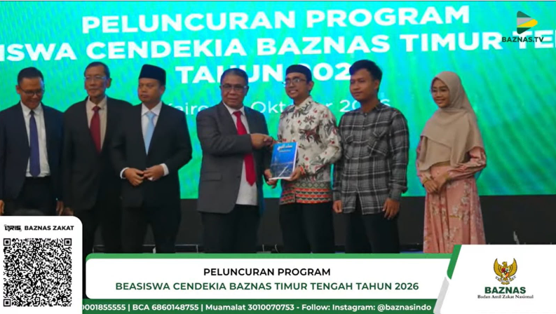 Baznas Buka Beasiswa Timur Tengah