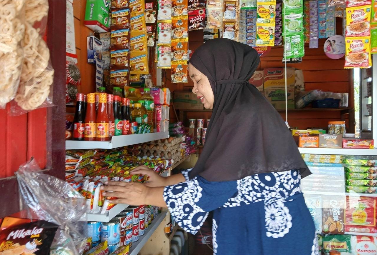 Program Zmart BAZNAS Tingkatkan Omzet Pedagang Mikro di Kaltara