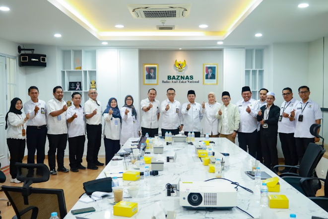 BAZNAS RI dan Kantor Staf Presiden Sinkronkan Program Zakat untuk Dukung Prioritas Nasional - (Ada 3 foto)