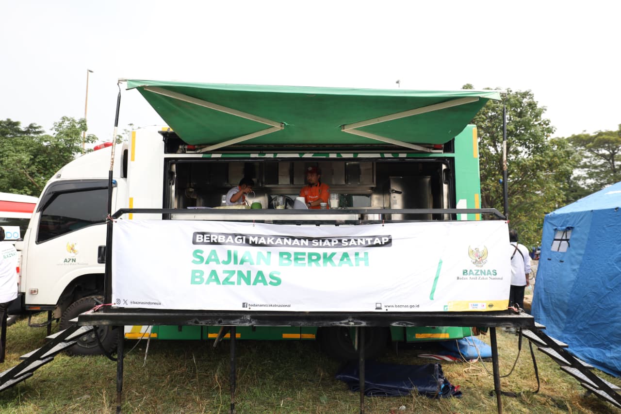 BAZNAS RI Respon Tanggap Bencana Kebakaran di Kemayoran, Jakarta - (Ada 4 foto)